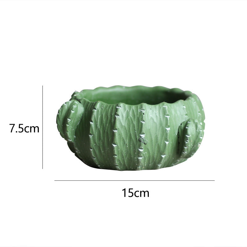 Decorative flower pot in cactus shape Bowlift