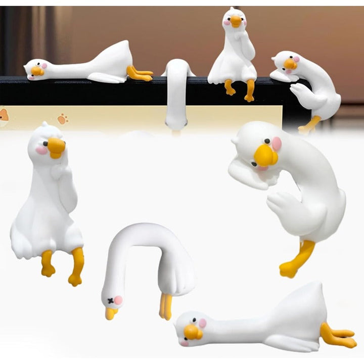 Mini Desk Duck Figurines Bowlift