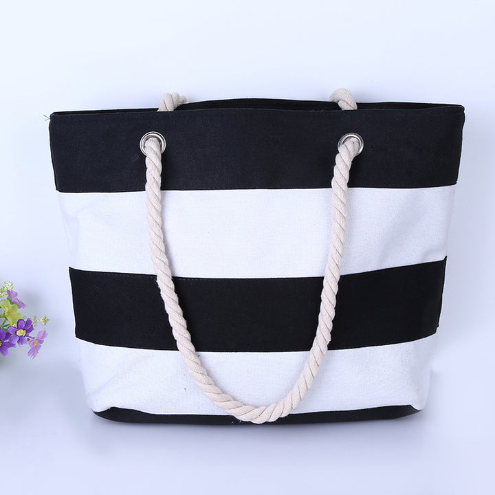 Large canvas beach bag Bowlift