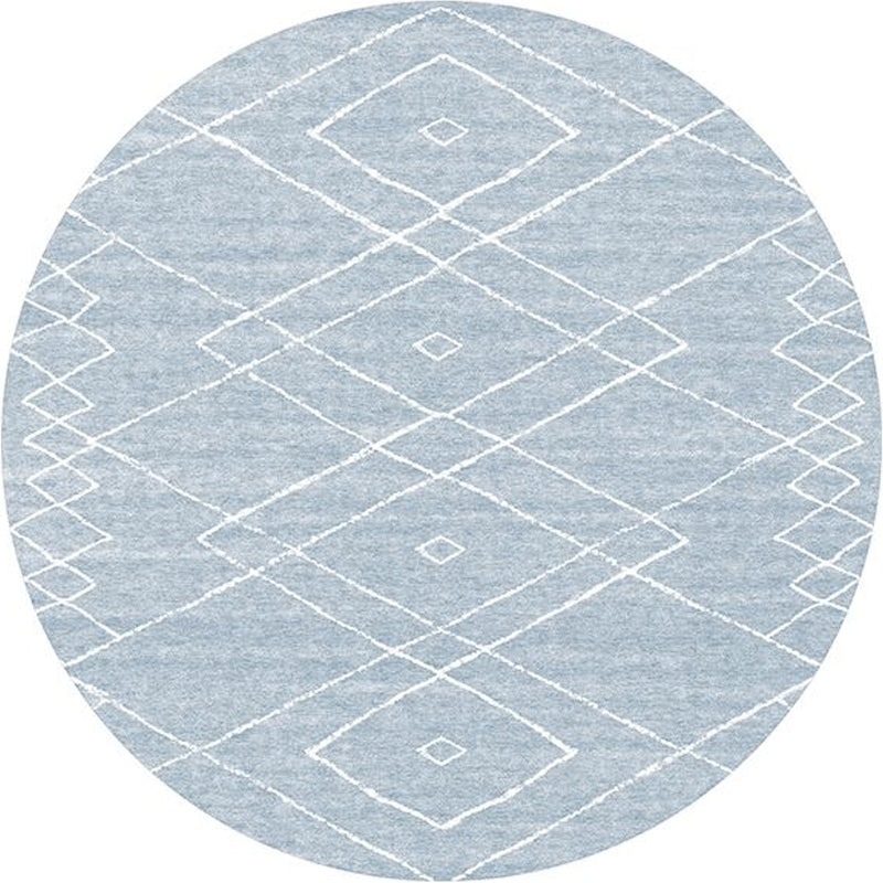 BowLift | Southwest Bedroom Rug Multicolored Geometric Pattern Indoor Rug Polyester Non-Slip Back Pet-Friendly Area Rug