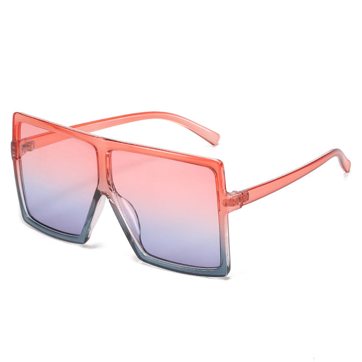 Oversized Geometric Shield Sunglasses Bowlift 1787812195