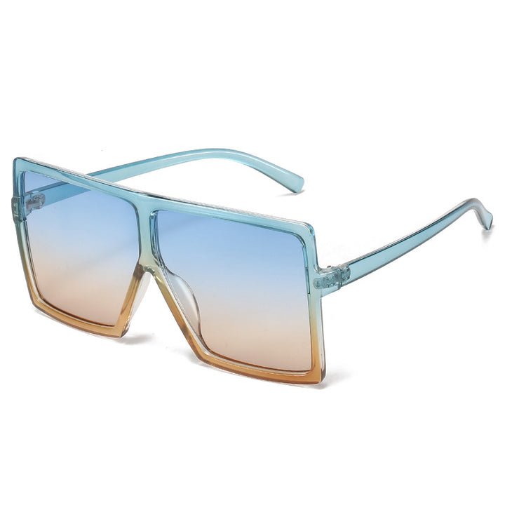 Oversized Geometric Shield Sunglasses Bowlift 1787812195