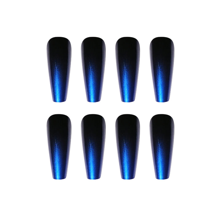Elegant artificial nails with gradient Bowlift