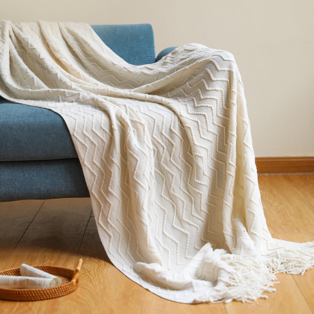 Ladies comfortable and stylish wool blanket Bowlift