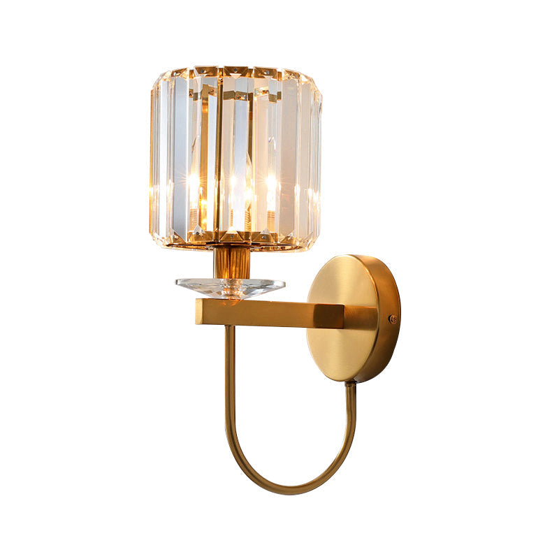 BowLift | CrystalLux Elegant Wall Lamp - Luxury Cylindrical Design for Modern Interiors
