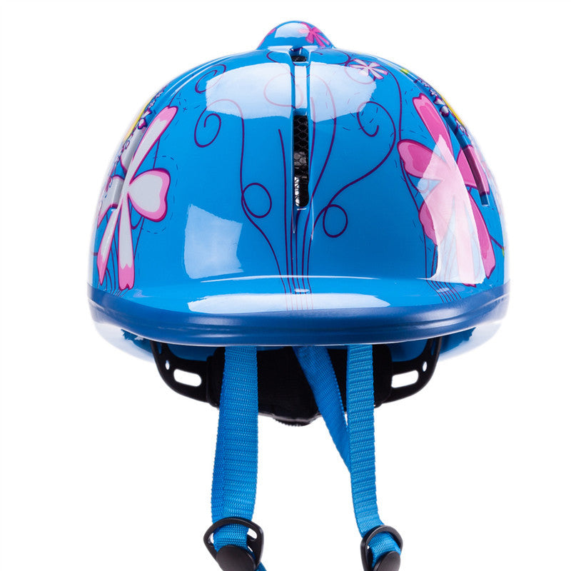 Children's Fun Unicorn Design Safety Helmet Bowlift