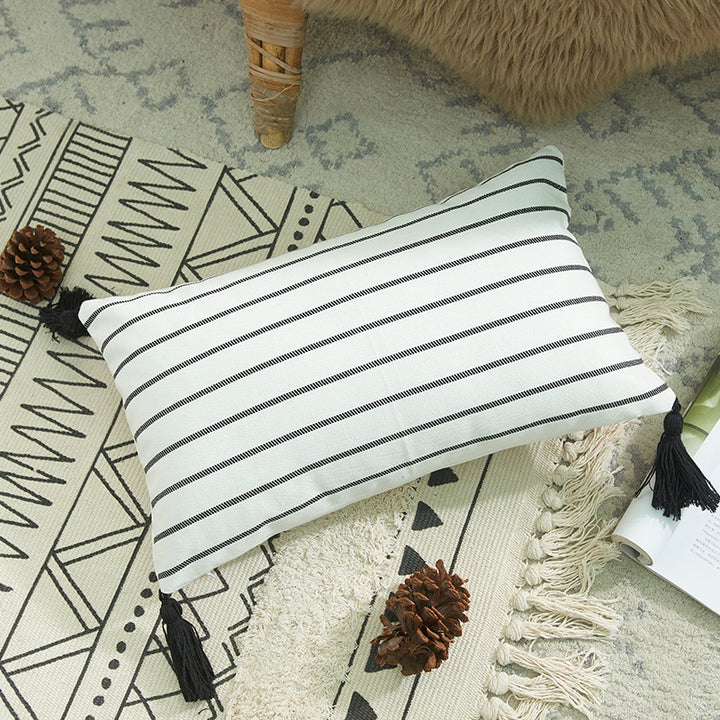 Bohemian Geometric Decorative Pillow