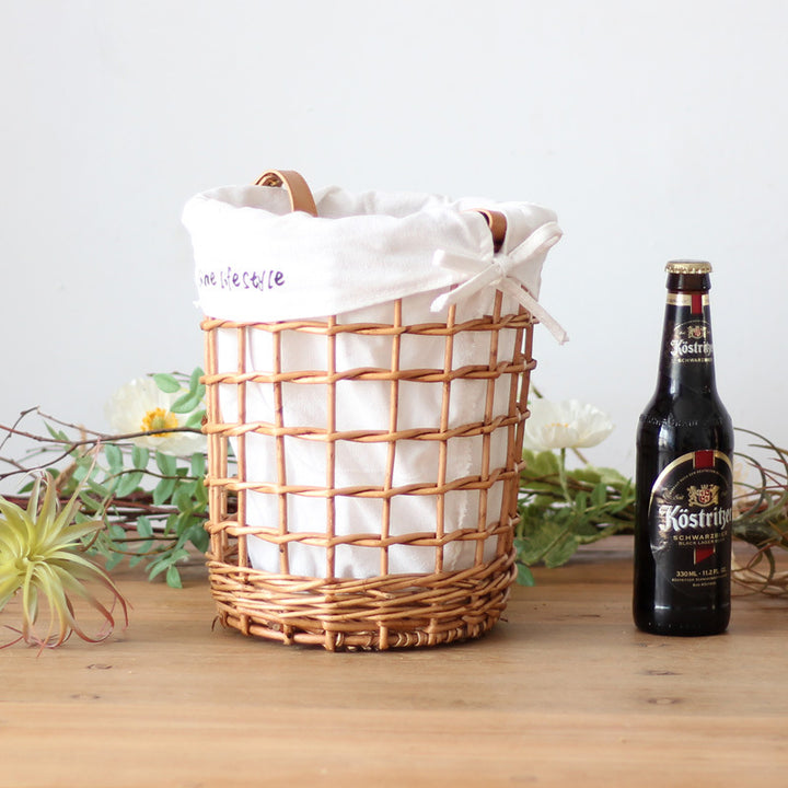 Practical basket with carrying strap Bowlift