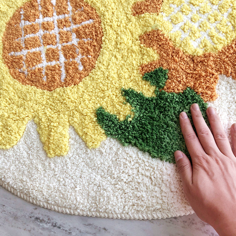 BowLift | Calming Bedroom Rug Multicolored Floral Pattern Indoor Rug Non-Slip Back Stain-Resistant Area Rug