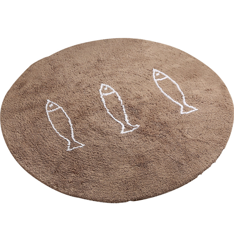 BowLift | Casual Living Room Rug Multicolor Cartoon Print Indoor Rug Non-Slip Backing Pet-Friendly Area Rug