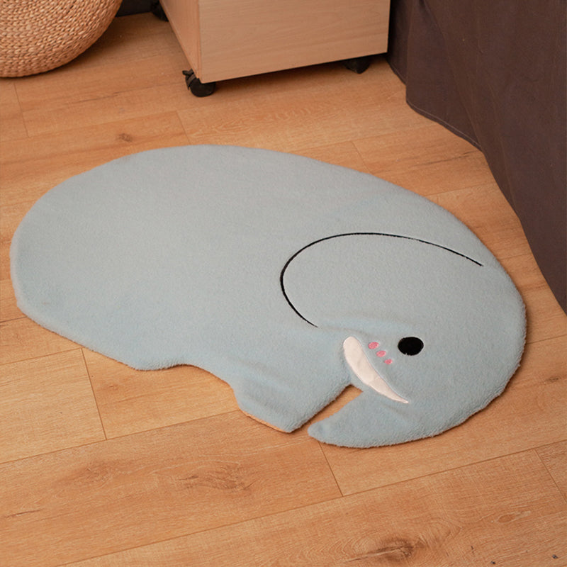 BowLift | Cozy Bedroom Rug Multi-Colored Cartoon Printed Rug Made of Lambswool With Non-Slip Backing Pet-Friendly Indoor Rug