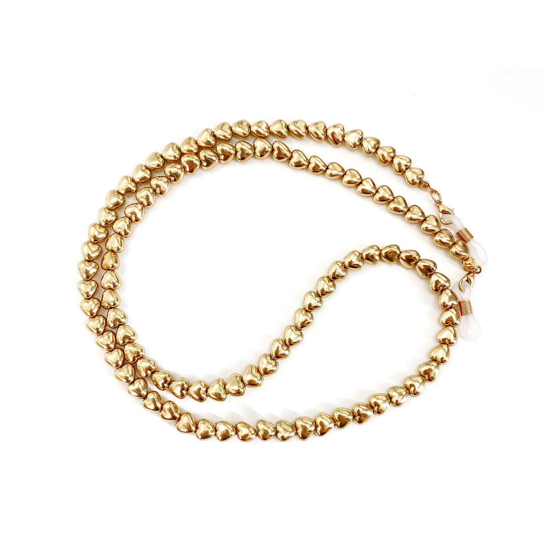 Beaded Eyewear Retainer Chain Bowlift