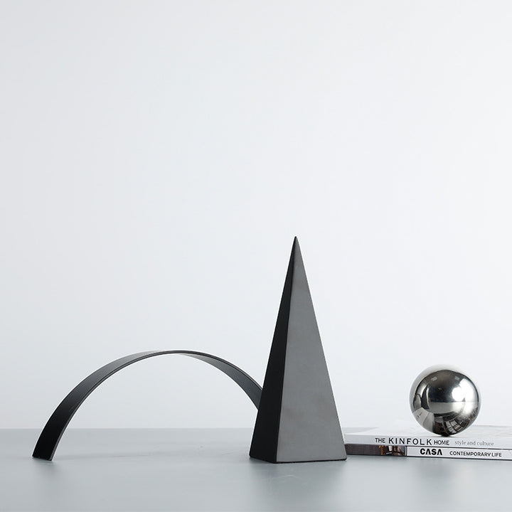 Decorative Geometric Obelisk Sculpture