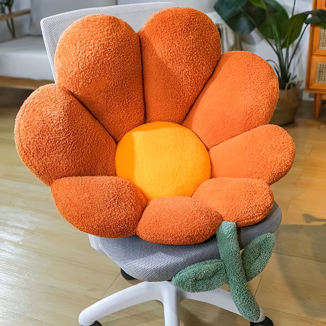 Flower Cushion Seat Cushion – Soft and Cozy | Decorative Floor Cushion for Sofa, Bedroom, and Living Room | Bowlift