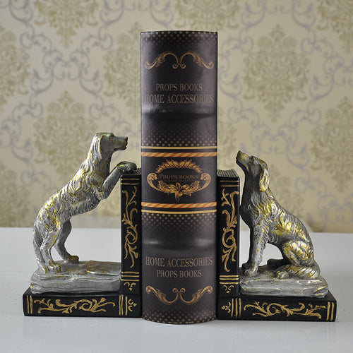 Decorative Dog Bookends