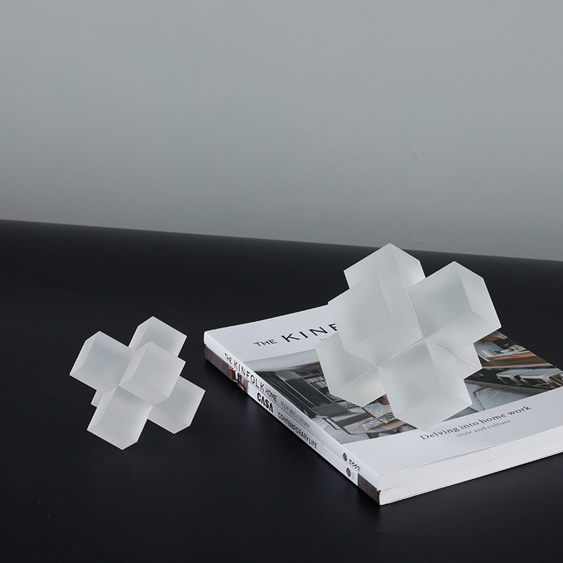 Geometric Decorative Sculptural Centerpiece