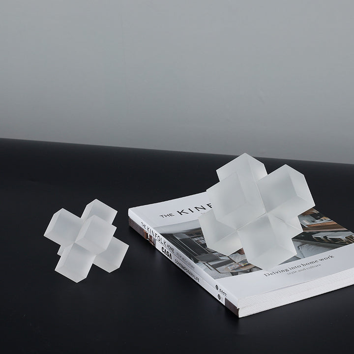Geometric Decorative Sculptural Centerpiece