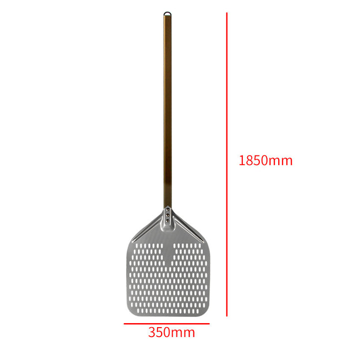 professional long-handled aluminum pizza peel Bowlift