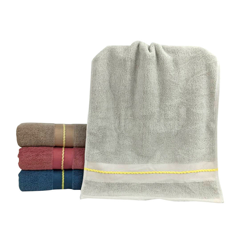 Premium terry bath towel with stylish jacquard pattern Bowlift