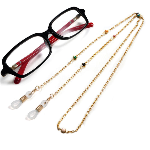 Lightweight Decorative Eyewear Chain Bowlift