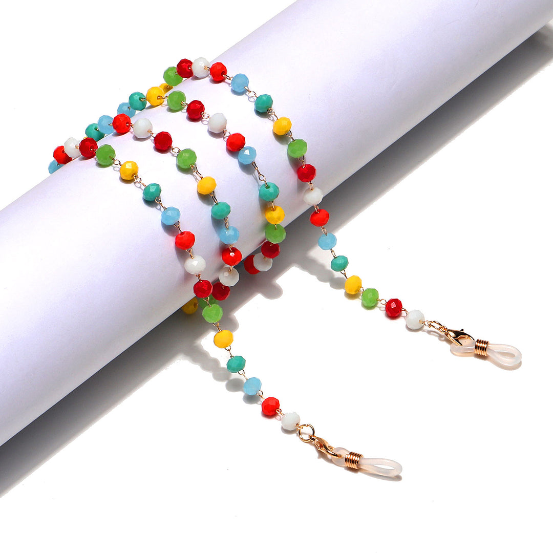 Stylish Beaded Eyewear Chain Bowlift
