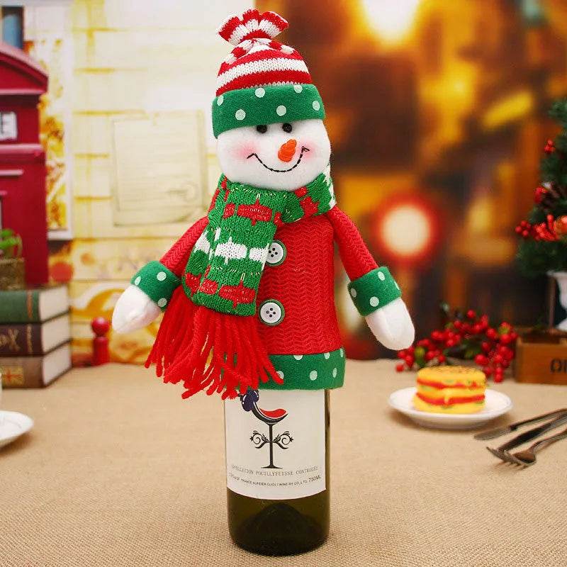 BowLift | Christmas Decorations Christmas Wine Bottle Socks
