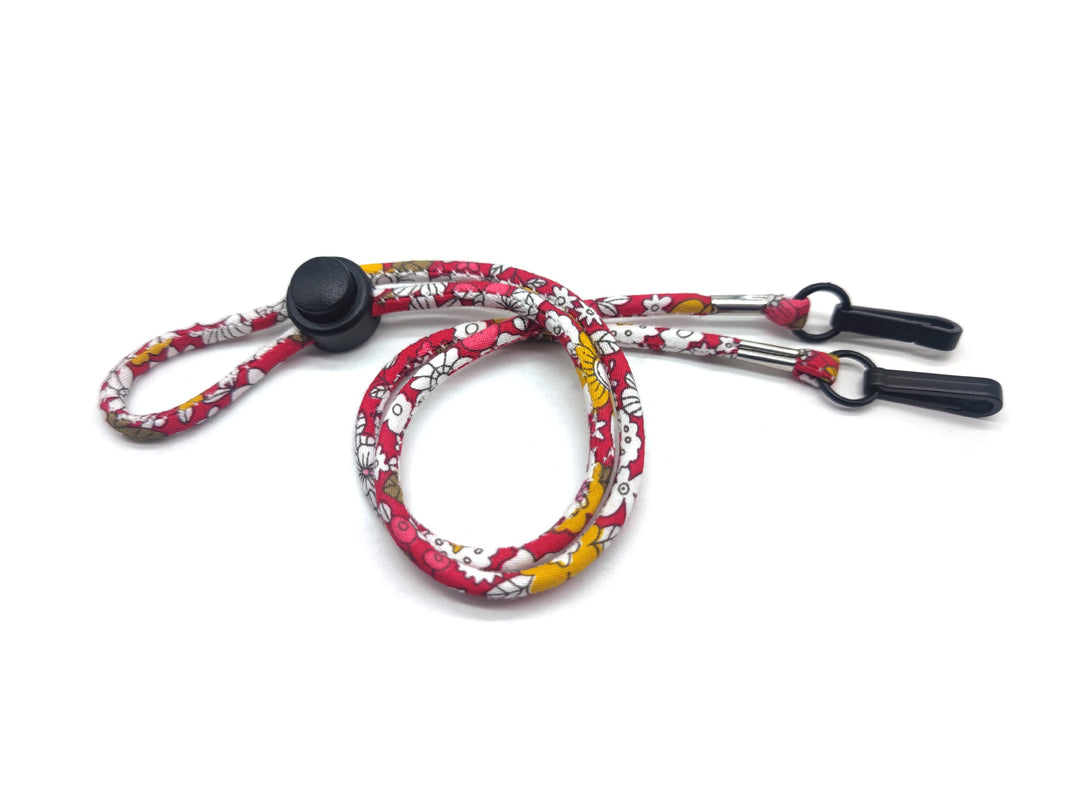 Adjustable Floral Eyewear Retainer Bowlift