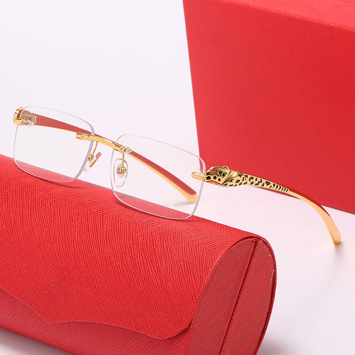 Women's elegant correction glasses with extravagant design elements Bowlift