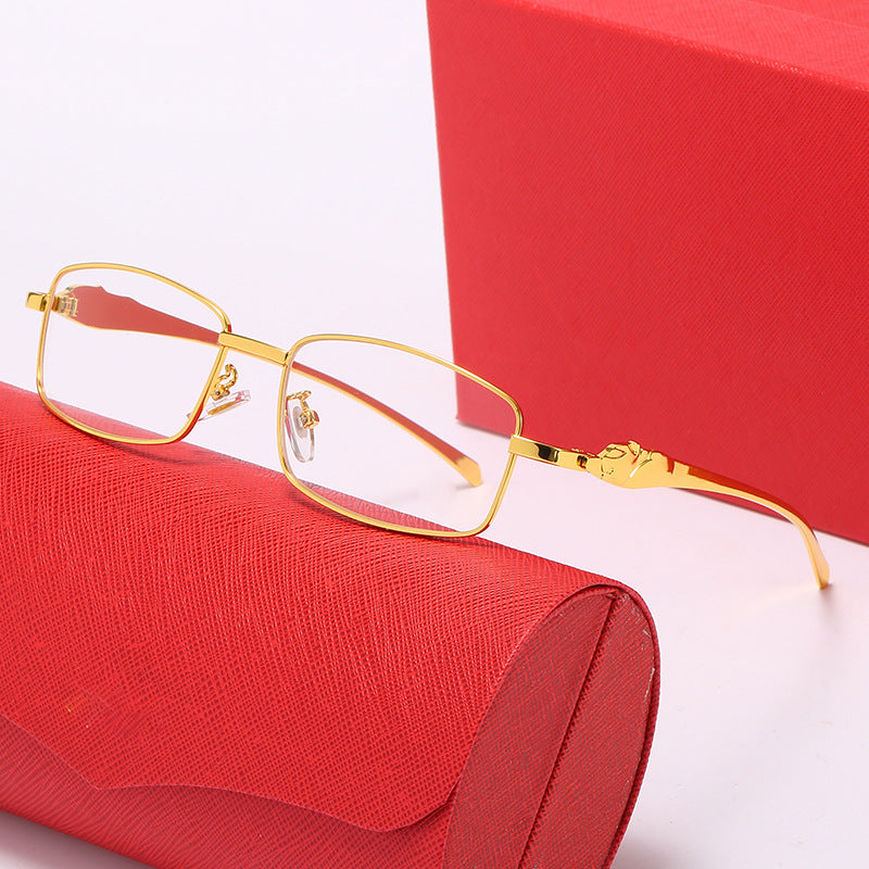 Women's elegant correction glasses in modern design with high-quality metal frame Bowlift