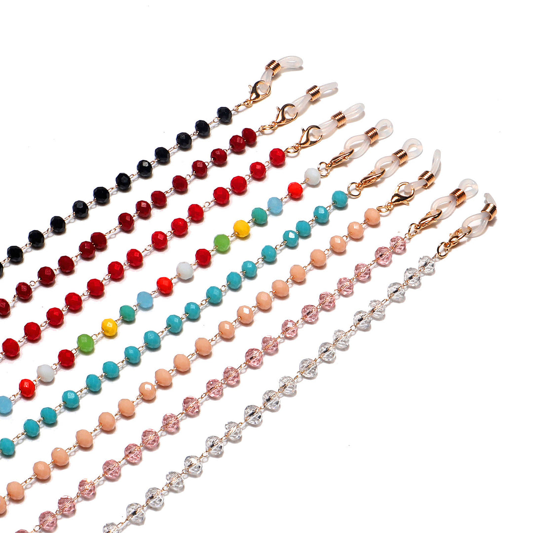 Stylish Beaded Eyewear Chain Bowlift
