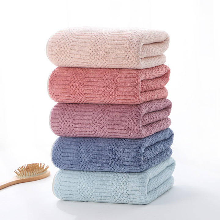 Ultra-Soft Microfiber Jacquard Bath Towel Bowlift