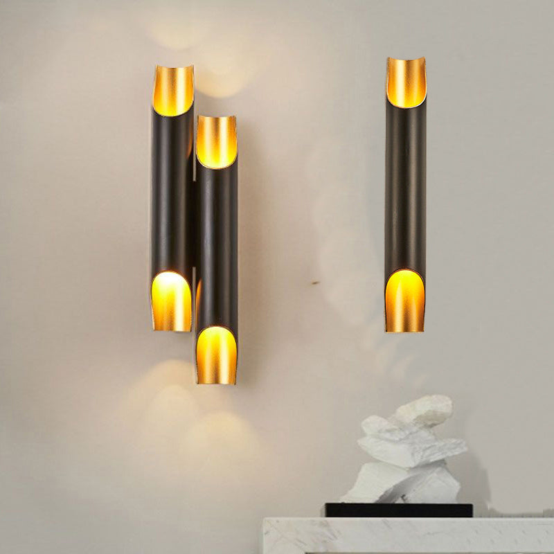 BowLift | Tubular Aluminium Wall Lamp Fixture Post-Modern Wall Lighting Sconces for Living Room