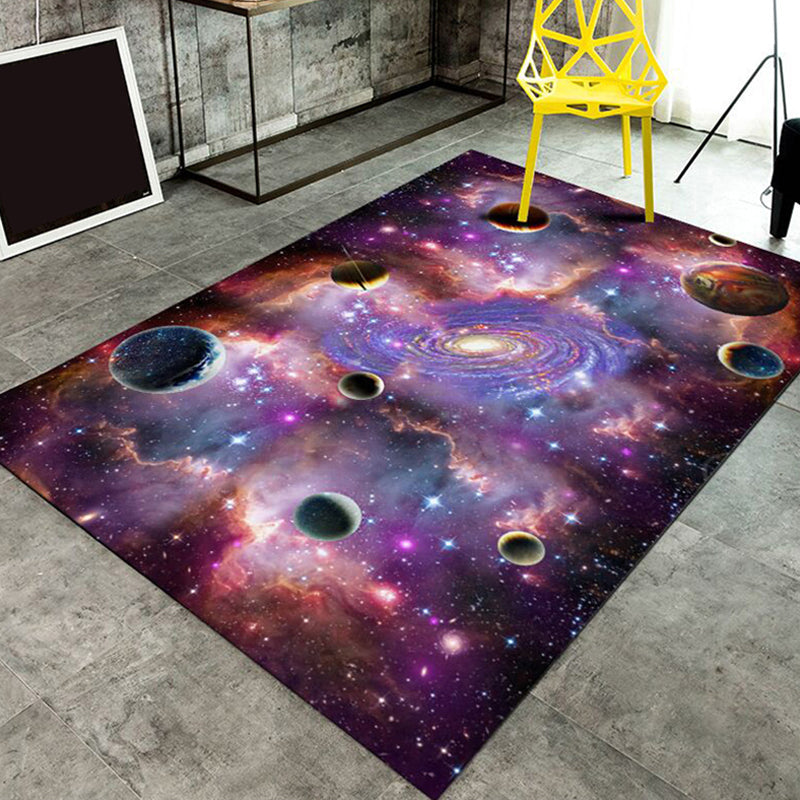 BowLift | Trendy Living Room Rug Multi-Colored Room Pattern Rug Synthetic Anti-Slip Back Pet-Friendly Rug