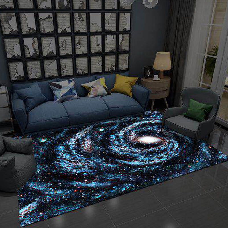 BowLift | Trendy Living Room Rug Multi-Colored Room Pattern Rug Synthetic Anti-Slip Back Pet-Friendly Rug