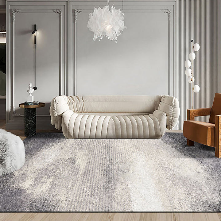 BowLift | Steampunk Living Room Rug Multicolored Abstract Print Indoor Carpet Polyester Non-Slip Backing Pet-Friendly Rug
