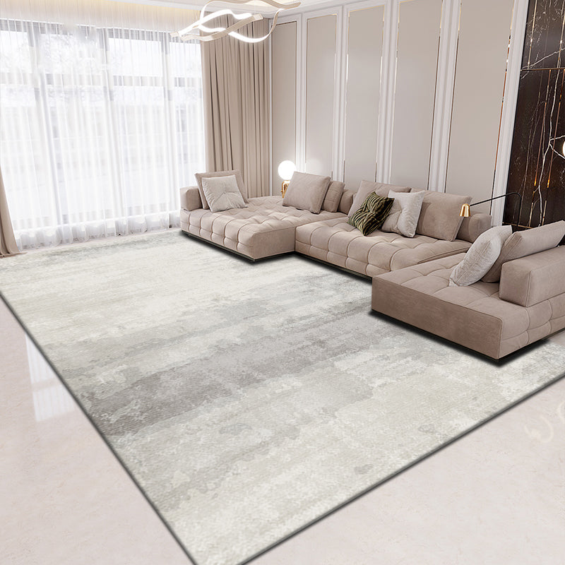 BowLift | Scandinavian Bedroom Rug Multicolor Abstract Printed Indoor Carpet Polyester Non-Slip Washable Area Rug
