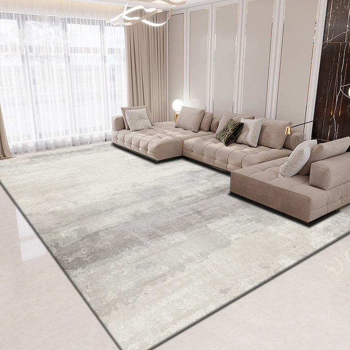 BowLift | Scandinavian Bedroom Rug Multicolor Abstract Printed Indoor Carpet Polyester Non-Slip Washable Area Rug