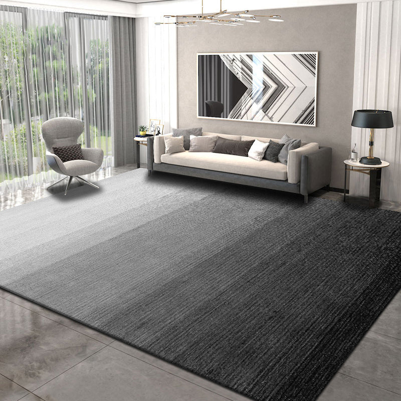 BowLift | Trendy abstract print carpet multicolored polyester indoor rug non-slip backing pet-friendly easy-to-clean area rug for the living room