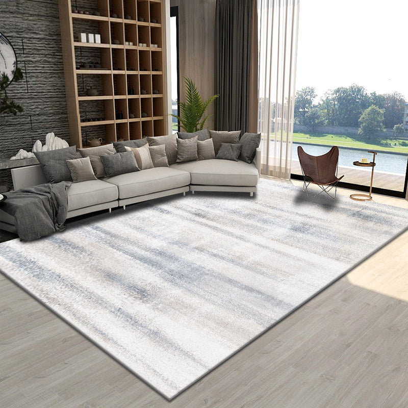 BowLift | Trendy abstract print carpet multicolored polyester indoor rug non-slip backing pet-friendly easy-to-clean area rug for the living room