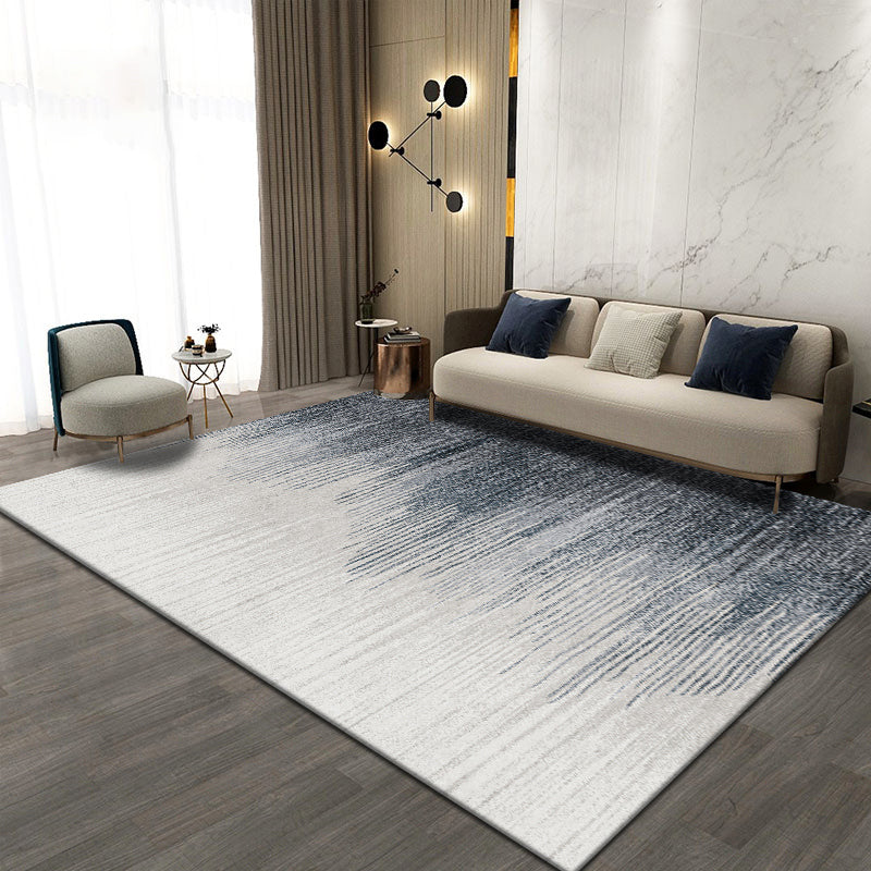 BowLift | Trendy abstract print carpet multicolored polyester indoor rug non-slip backing pet-friendly easy-to-clean area rug for the living room