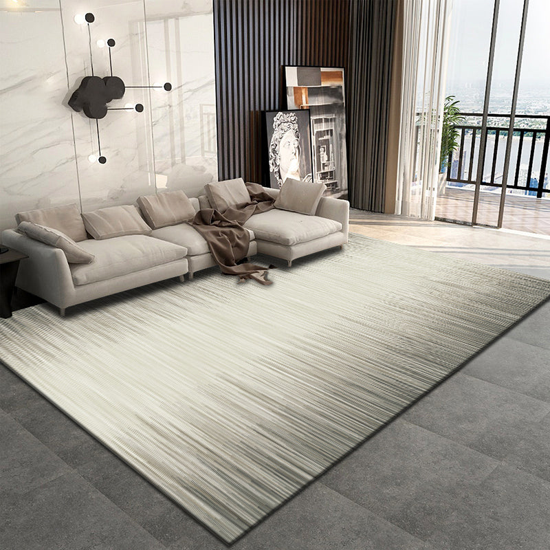 BowLift | Trendy abstract print carpet multicolored polyester indoor rug non-slip backing pet-friendly easy-to-clean area rug for the living room