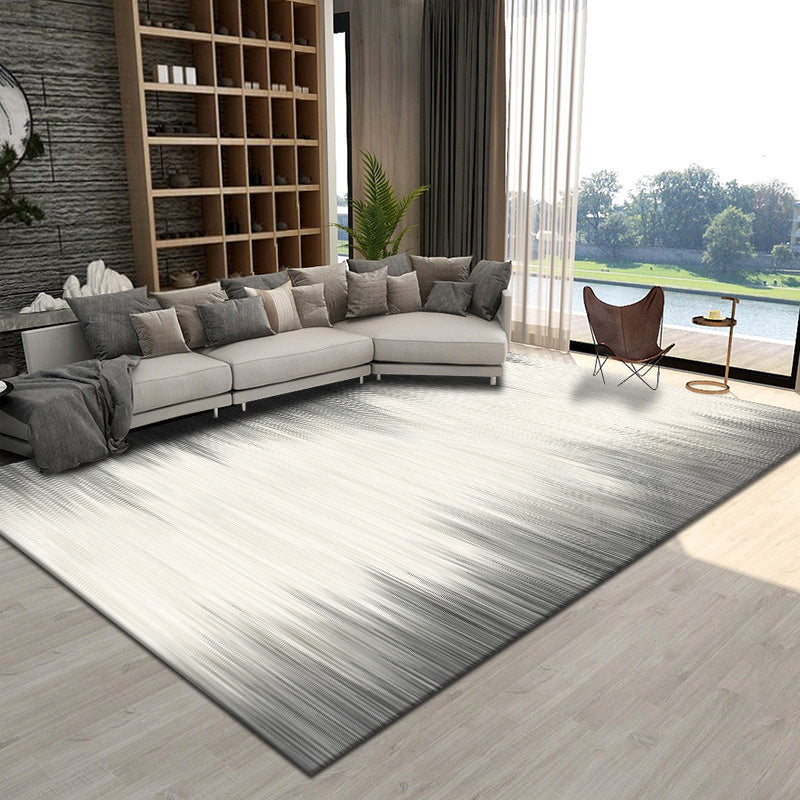 BowLift | Trendy abstract print carpet multicolored polyester indoor rug non-slip backing pet-friendly easy-to-clean area rug for the living room