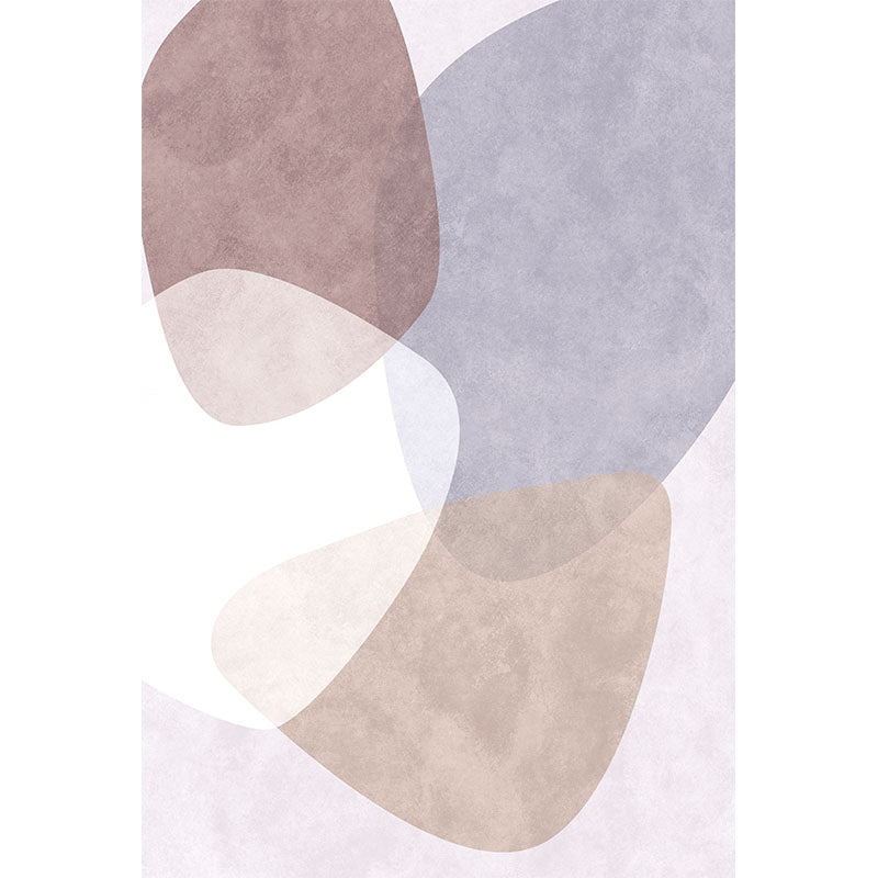 BowLift | Simple Color Block Carpet Multi-Color Synthetic Rug Non-Slip Backing Easy Care Pet Friendly Indoor Carpet for Home