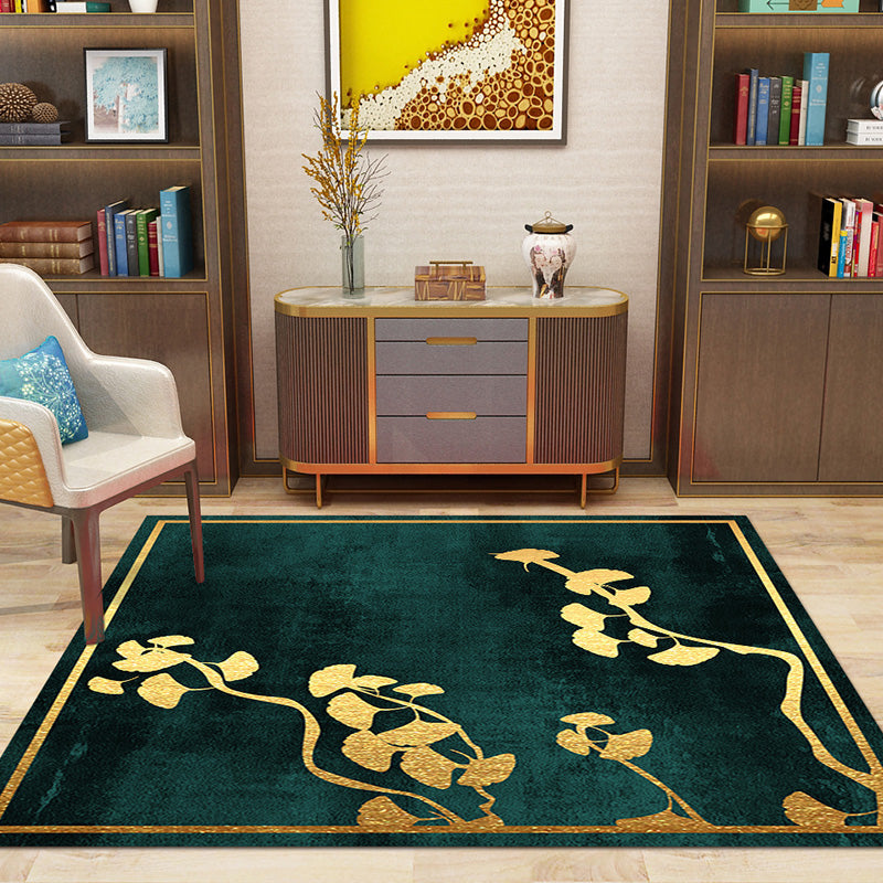 BowLift | Multi-Color Pattern Rug Polypropylene Asia Indoor Rug Non-Slip Back Stain-Resistant Area Rug for Living Room