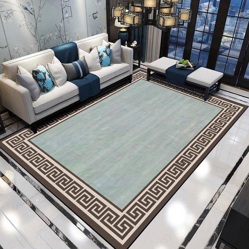 BowLift | Vintage Living Room Carpet Multicolored Floral Pattern Indoor Carpet Polyester Non-Slip Backing Pet-Friendly Carpet