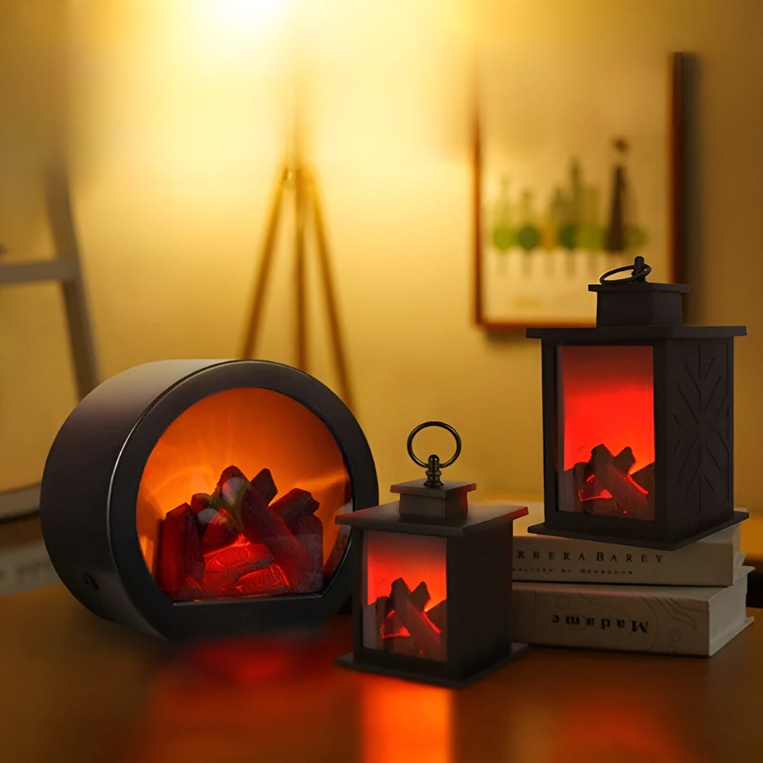 RadiantGlow Flame Lamp - Bring Warmth and Atmosphere to your Home | Bowlift