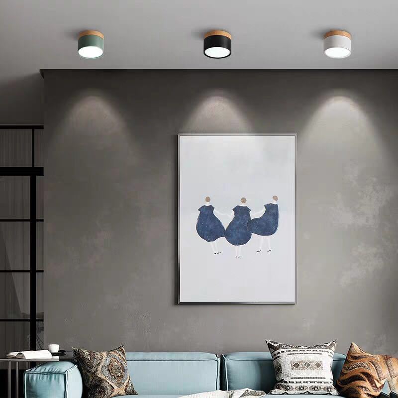 Morandi Style Modern LED Ceiling Lamp - LumiModo | Bowlift