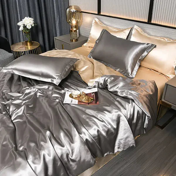 Satin Duvet Cover - Velora | Bowlift