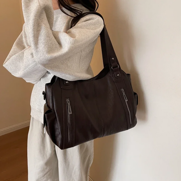 BowLift | Women’s Classic Multi-Compartment Shoulder Bag – Alma