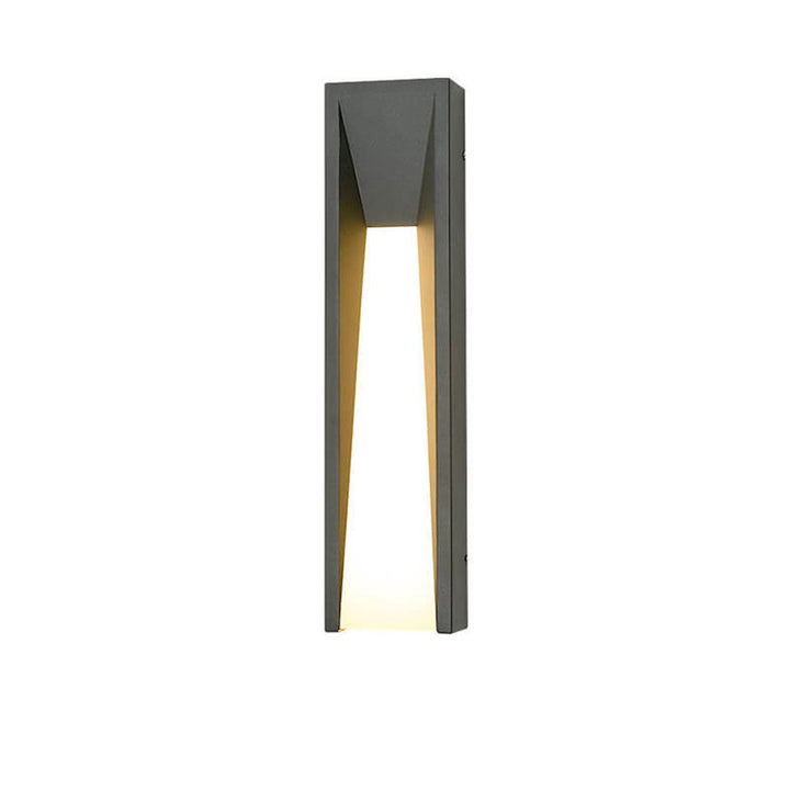 Waterproof Simple Strip Design LED Outdoor Wall Sconce Lamp | Bowlift